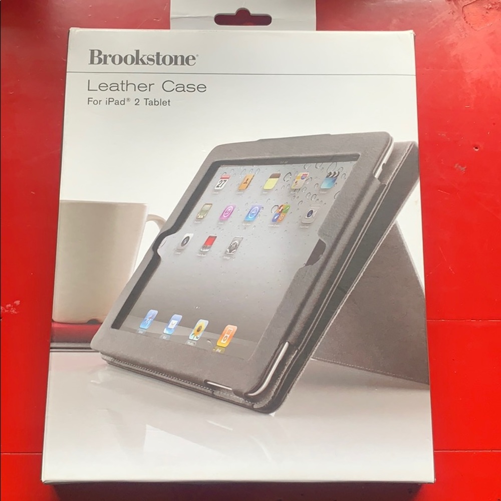 Brookstone Leather iPad Case